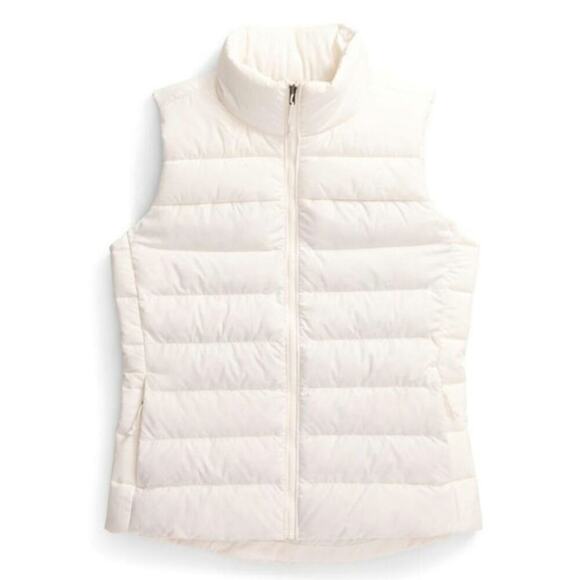 The North Face Aconcagua 3 Insulated Vest in White Dune, sz Small - Picture 2 of 14